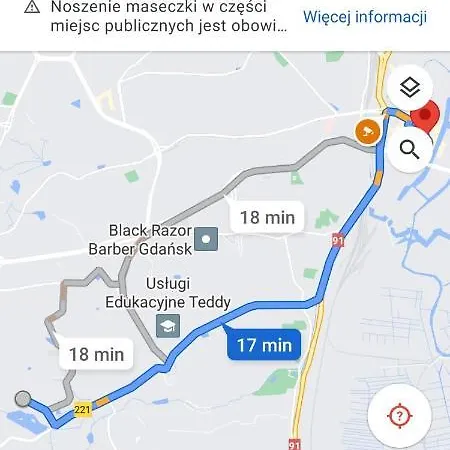 Przytulna Kawalerka Z Ogrodem * Danzig