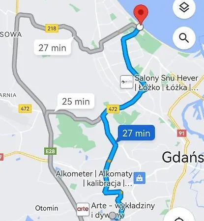 Przytulna Kawalerka Z Ogrodem * Gdansk