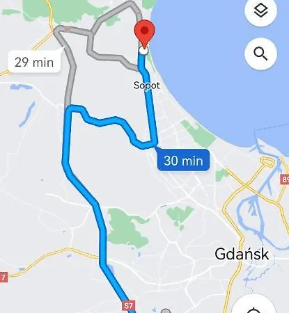 Przytulna Kawalerka Z Ogrodem * Gdansk