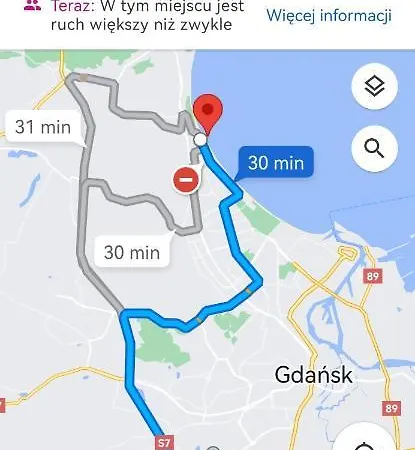 Przytulna Kawalerka Z Ogrodem 公寓 格但斯克