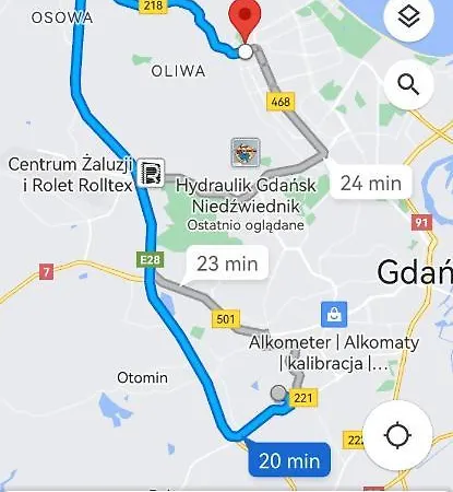 Przytulna Kawalerka Z Ogrodem Danzig