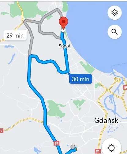 Przytulna Kawalerka Z Ogrodem * غدانسك